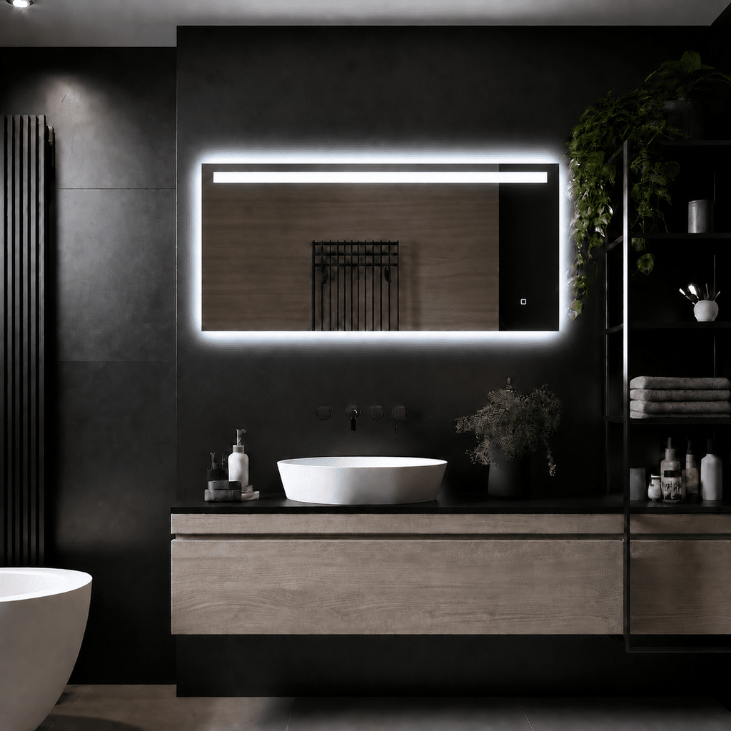 Badkamerspiegel Ambi 120x60 6000k
