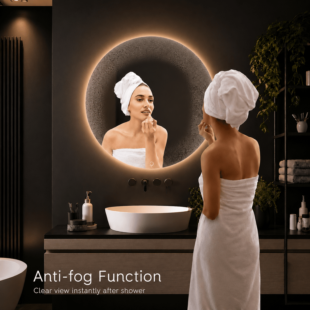 Badkamerspiegel Lena - met anti condens - anti fog