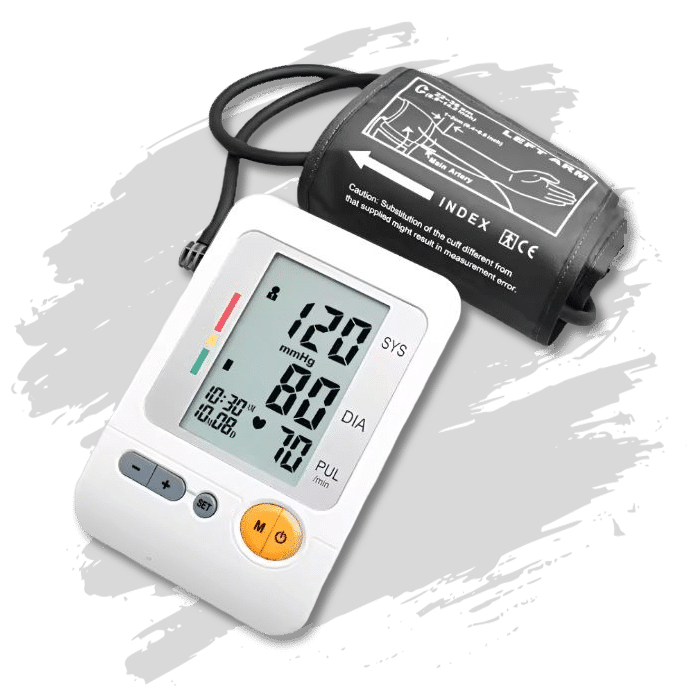 Bloeddrukmeter BP-103H van Venec – Automatische Bovenarm Bloeddrukmeter met LCD Display