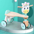 Houten Loopfiets Unicorn Kiddie-Bikes – 4 Wielen – Vanaf 1,5 Jaar – Peuter Loopfiets met Stabiel Frame (3)