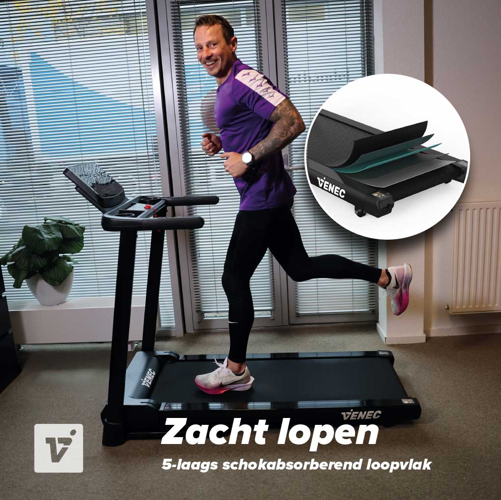 Loopband Venec PaceRUNNER 1-16 km/u