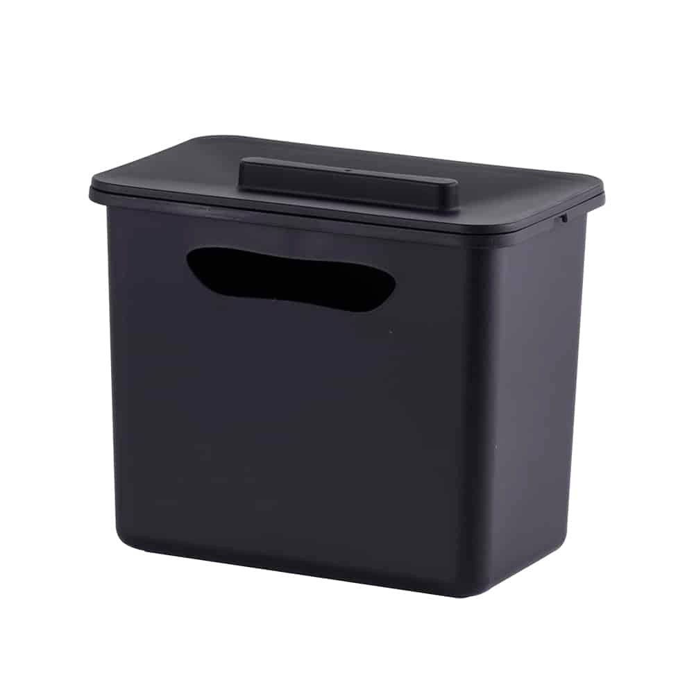 Prullenbak Venice Slim 36L Zwart – 1×33L + 1 x 3L met Geurfilter functies - smalle prullenbak 36 liter - detail (10)