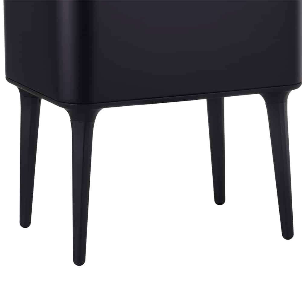 Prullenbak Venice Slim 36L Zwart – 1×33L + 1 x 3L met Geurfilter functies - smalle prullenbak 36 liter - detail (6)
