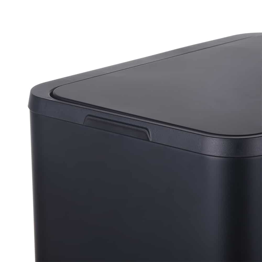 Prullenbak Venice Slim 36L Zwart – 1×33L + 1 x 3L met Geurfilter functies - smalle prullenbak 36 liter - detail (7)