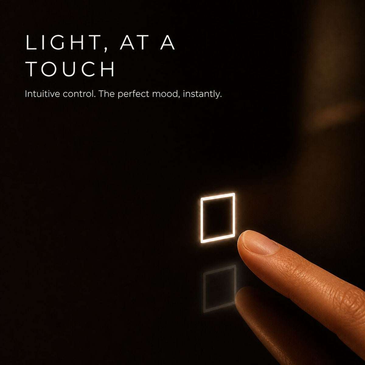 Touch sensor vierkant nieuw